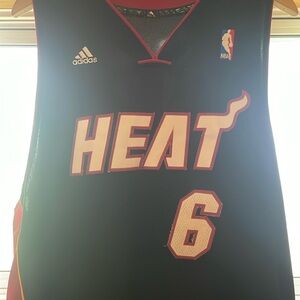 Lebron James Miami Heat #6 adidas swingman jersey!